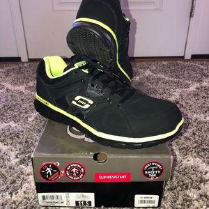 New In Box Skechers Steel Toe Shoe